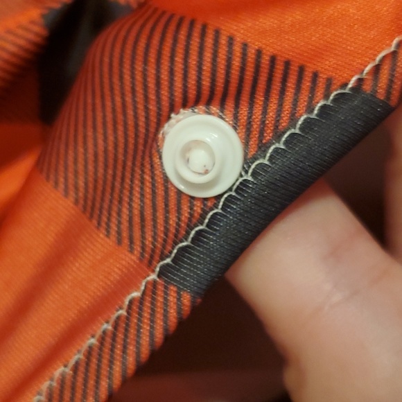 Adult XL pajama onesie red black plaid winter - Picture 6 of 7